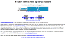 Tablet Screenshot of houten-kantlat-rails.ophangsysteem.com