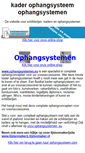 Mobile Screenshot of kader.ophangsysteem.com